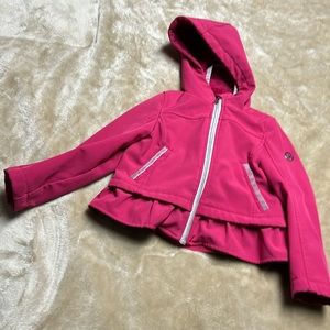Beautiful deep pink Michael Kors toddler girl medium weight jacket